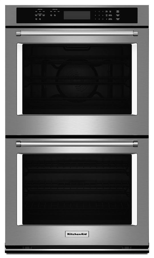 Kitchenaid KODE307ESS 27" Double Wall Oven With Even-Heat™ True Convection (Upper Oven) - Stainless Steel