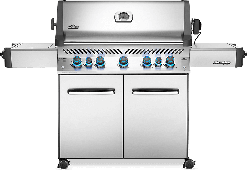 Napoleon Bbq P665RSIBPSS Prestige 665 Rsib With Infrared Side And Rear Burners , Stainless Steel , Propane