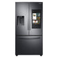 Samsung RF27T5501SG 26.5 Cu. Ft. Large Capacity 3-Door French Door Refrigerator With Family Hub™ And External Water & Ice Dispenser In Black Stainless Steel