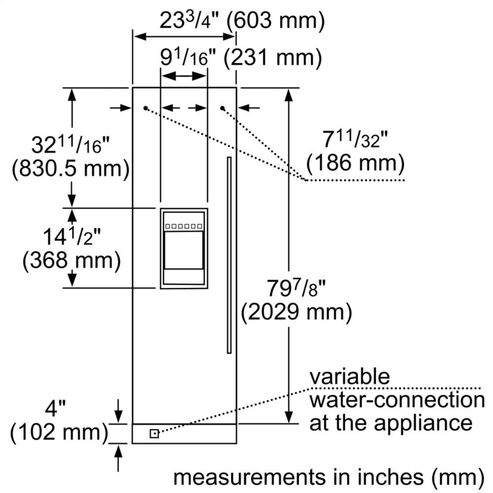 Thermador T24ID905RP Built-In Freezer W/Iwd