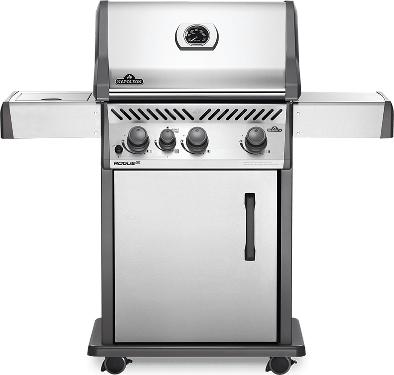Napoleon Bbq RXT425SIBNSS1 Rogue Xt 425 Sib Infrared Side Burner , Stainless Steel , Natural Gas