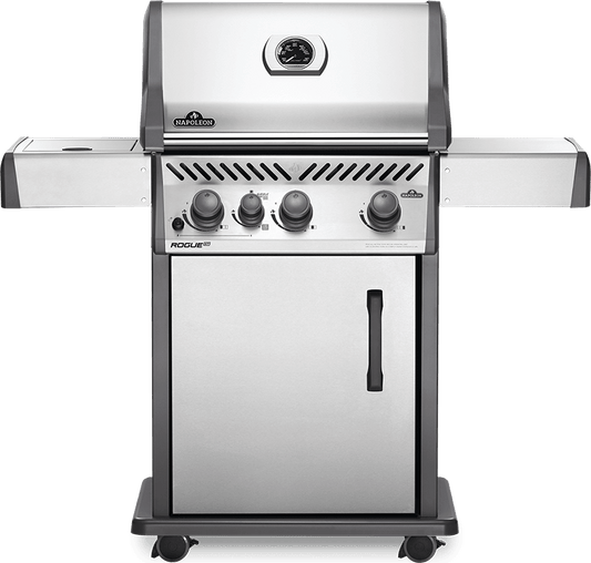 Napoleon Bbq RXT425SIBNSS1 Rogue Xt 425 Sib Infrared Side Burner , Stainless Steel , Natural Gas