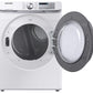 Samsung DVE51CG8000W 7.5 Cu. Ft. Smart Electric Dryer With Sensor Dry In White