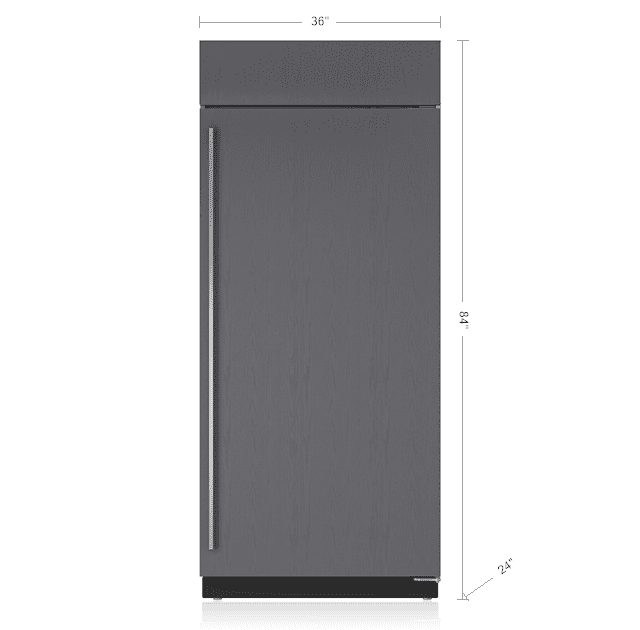 Sub-Zero BI36FOLH 36" Classic Freezer - Panel Ready