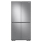 Samsung RF23A9671SR 23 Cu. Ft. Smart Counter Depth 4-Door Flex™ Refrigerator With Beverage Center And Dual Ice Maker In Stainless Steel