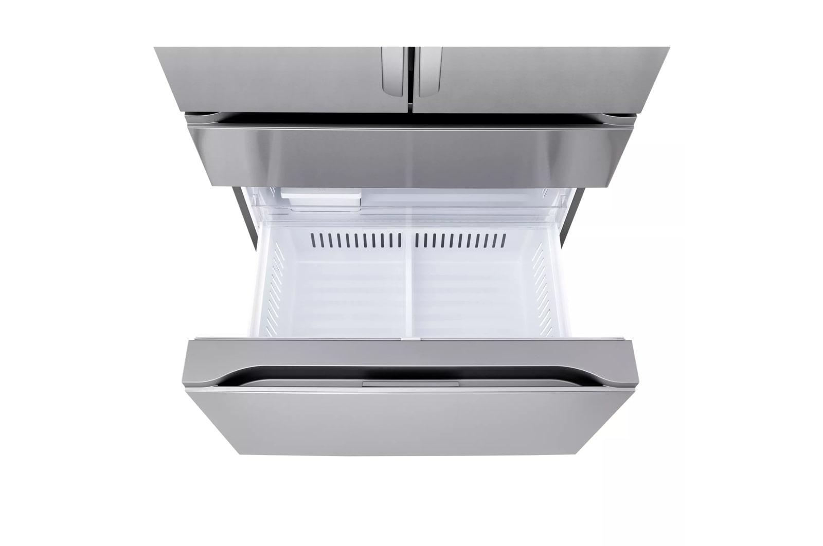 Lg LF30H8210S 30 Cu. Ft. Smart Standard-Depth Max™ 4-Door French Door Refrigerator With Full-Convert Drawer™