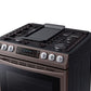 Samsung NX58R9421ST 5.8 Cu. Ft. Slide-In Gas Range With Convection In Tuscan Stainless Steel