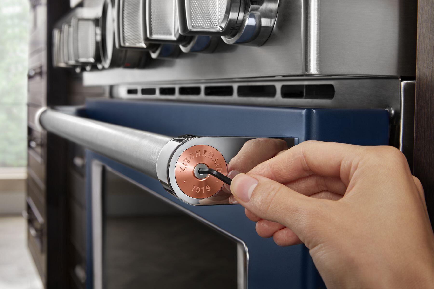 Kitchenaid W11368841CF Kitchenaid® Commercial-Style Range Handle Medallion Kit - Copper