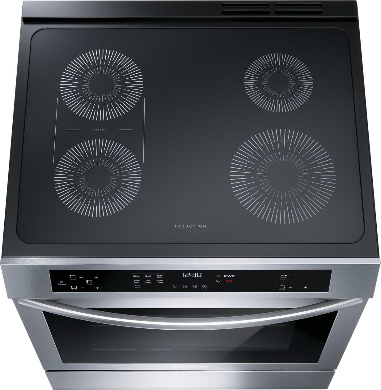 Frigidaire FCFI3083AS Frigidaire 30" Front Control Induction Range With Convection Bake