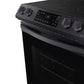 Samsung NE63B8211SG 6.3 Cu. Ft. Smart Instant Heat Induction Slide-In Range In Black Stainless Steel