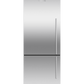 Fisher & Paykel RF135BDLX4 Freestanding Refrigerator Freezer, 25