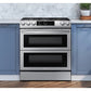 Samsung NX60T8751SS 6.0 Cu. Ft. Flex Duo™ Front Control Slide-In Gas Range With Smart Dial, Air Fry & Wi-Fi In Stainless Steel