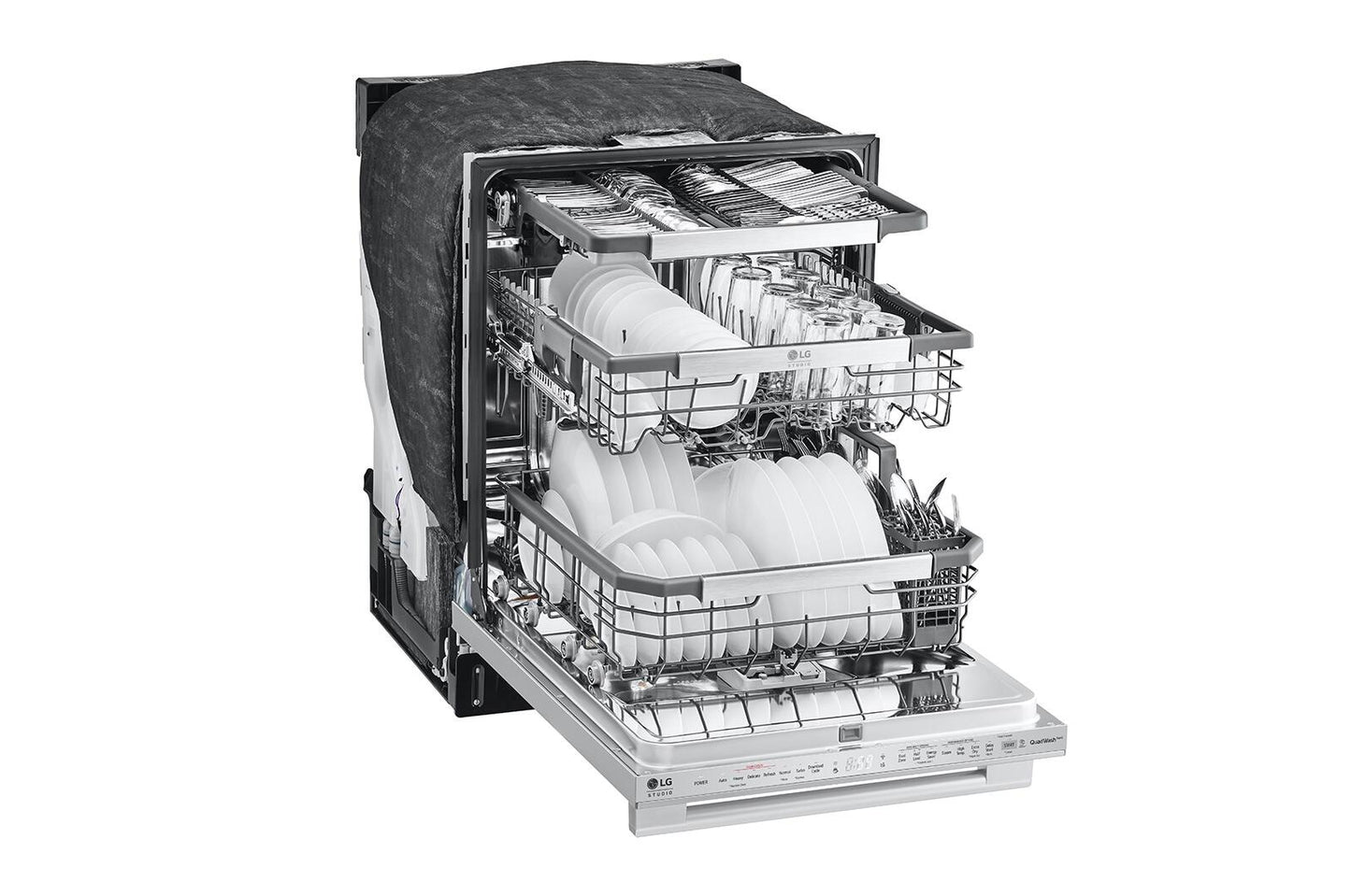 Lg LSDTS9882S Lg Studio Top Control Smart Dishwasher With Quadwash&#8482; And Truesteam®