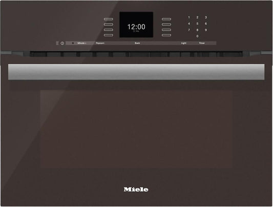 Miele H6600BMBW H 6600 Bm 24 Inch Speed Oven With Combi-Modes And Roast Probe For Precise-Temperature Cooking.- Truffle Brown