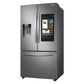 Samsung RF27T5501SR 26.5 Cu. Ft. Large Capacity 3-Door French Door Refrigerator With Family Hub™ And External Water & Ice Dispenser In Stainless Steel