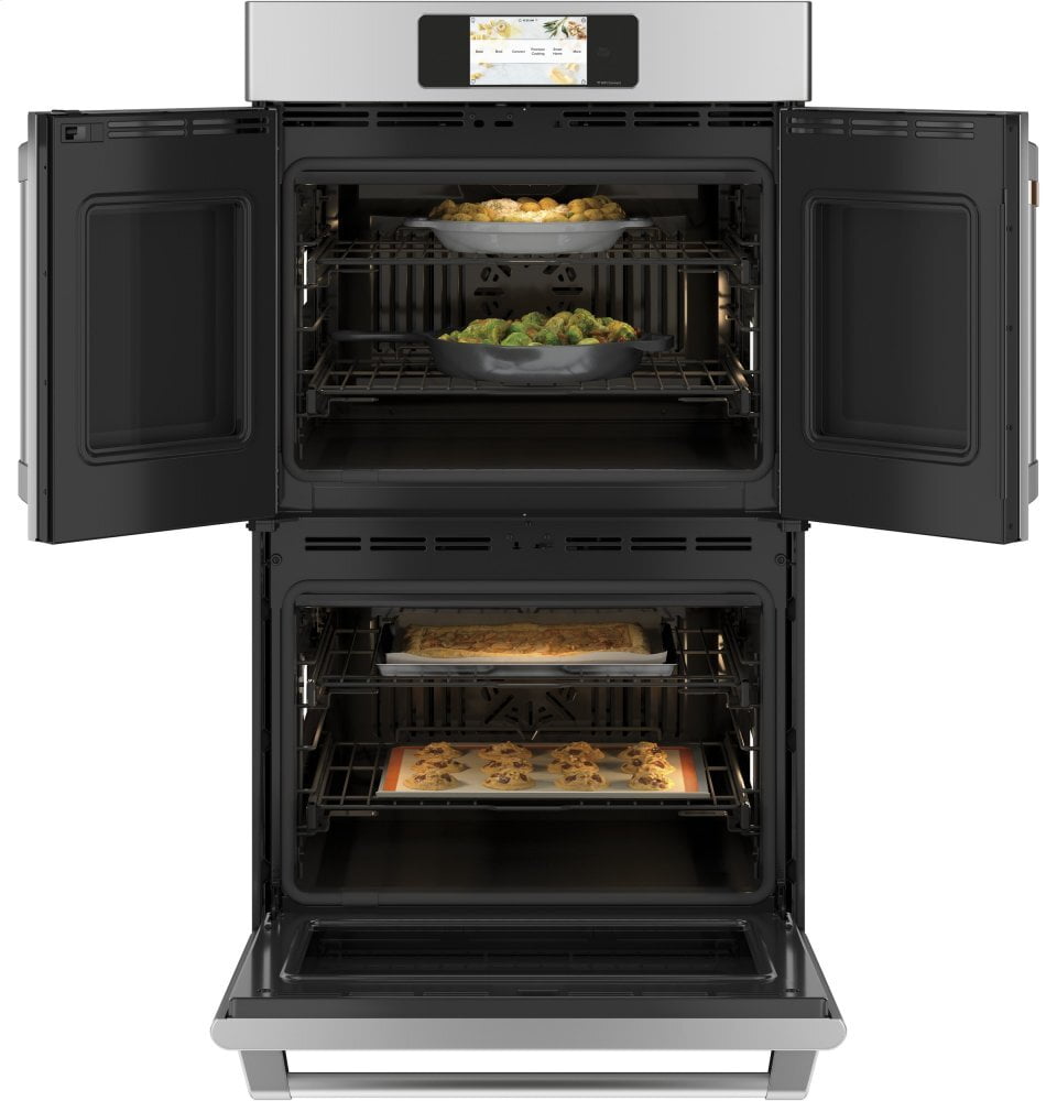 Cafe CTD90FP2NS1 Café Professional Series 30" Smart Built-In Convection French-Door Double Wall Oven