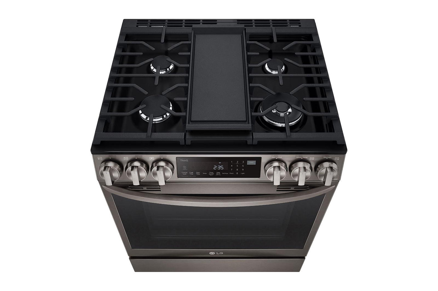 Lg LSDL6336D 6.3 Cu. Ft. Smart Wi-Fi Enabled Probake® Convection Instaview® Dual Fuel Slide-In Range With Air Fry