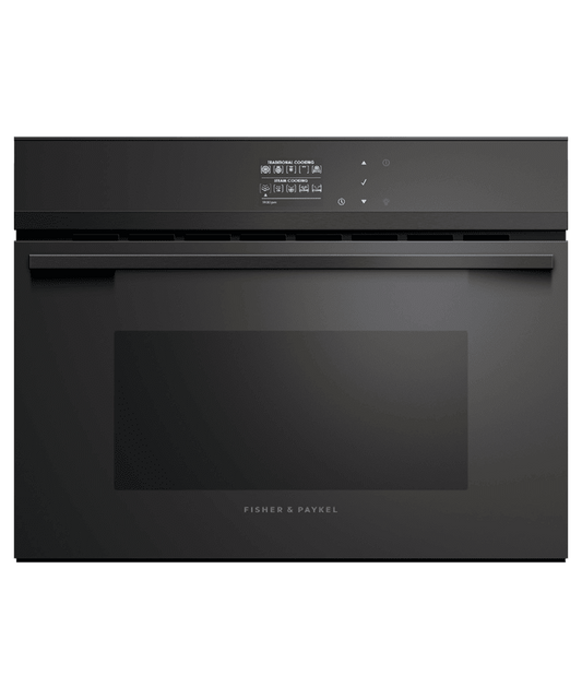 Fisher & Paykel OS24NDBB1 Combination Steam Oven, 24", 9 Function