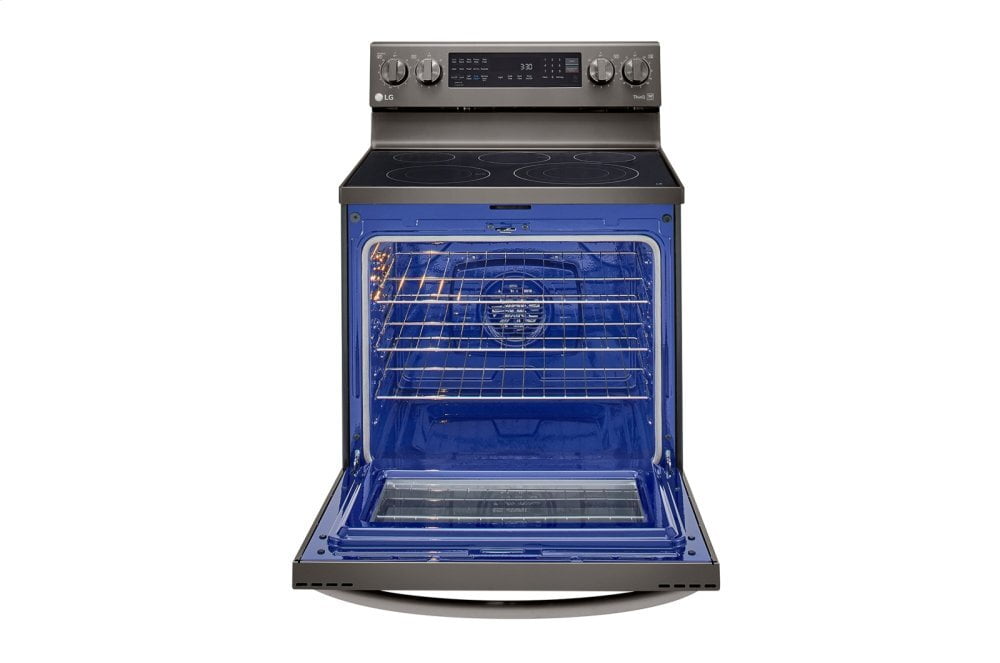 Lg LREL6325D 6.3 Cu Ft. Smart Wi-Fi Enabled True Convection Instaview® Electric Range With Air Fry