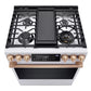 Lg LSGS6338N Lg Studio 6.3 Cu. Ft. Instaview® Gas Slide-In Range With Probake Convection® And Air Fry