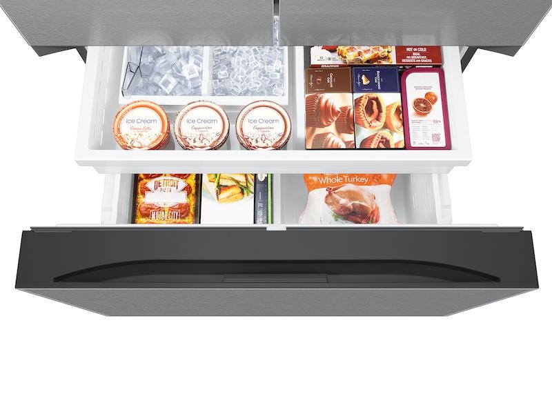 Samsung RF32CG5100SR 32 Cu. Ft. Mega Capacity 3-Door French Door Refrigerator With Dual Auto Ice Maker In Stainless Steel