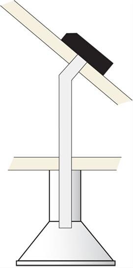 Best Range Hoods EB6 665 Max Cfm Exterior Blower For 10" Round Ducts