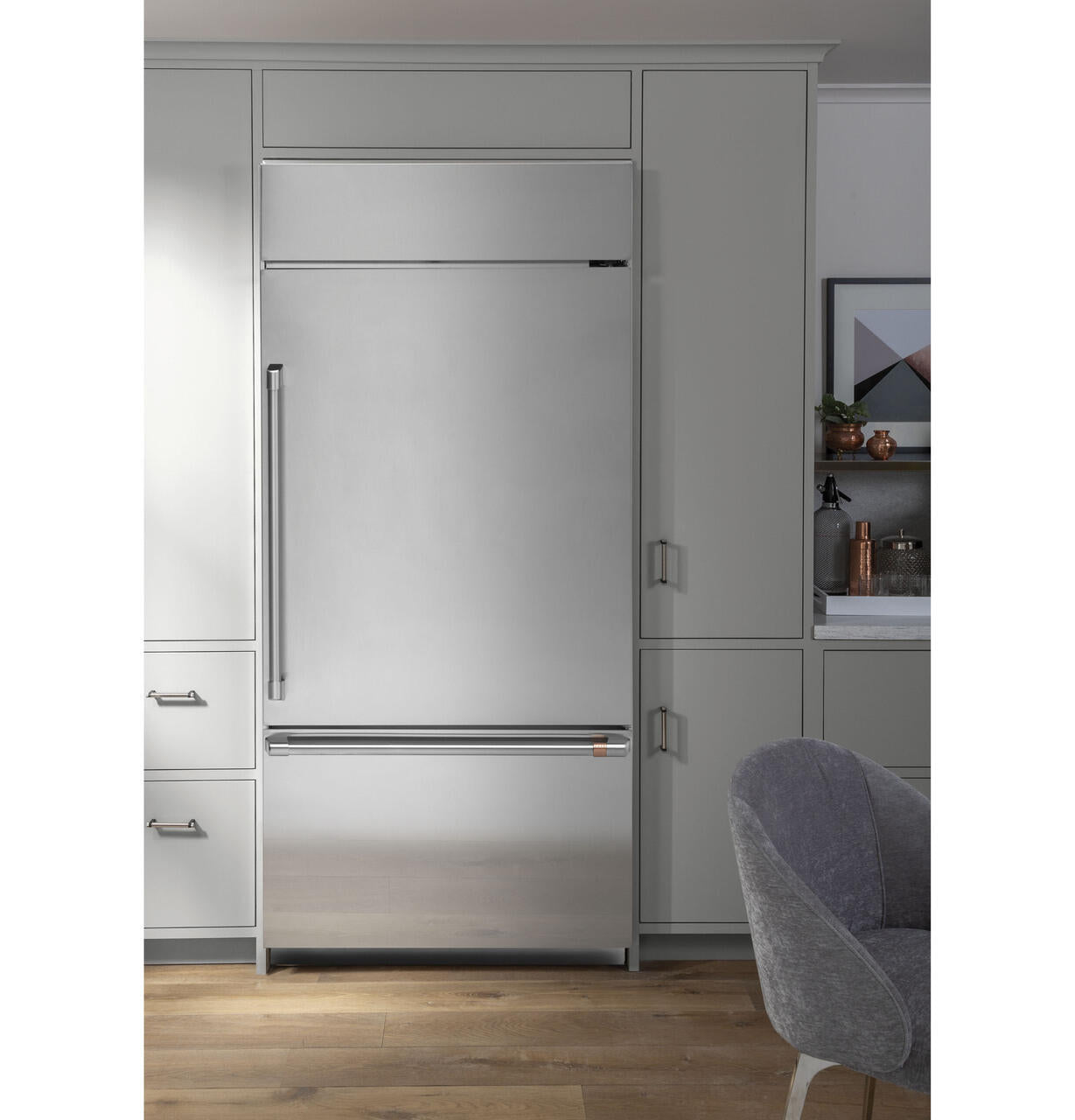 Cafe CDB36RP2RS1 Café™ 21.3 Cu. Ft. Built-In Bottom-Freezer Refrigerator