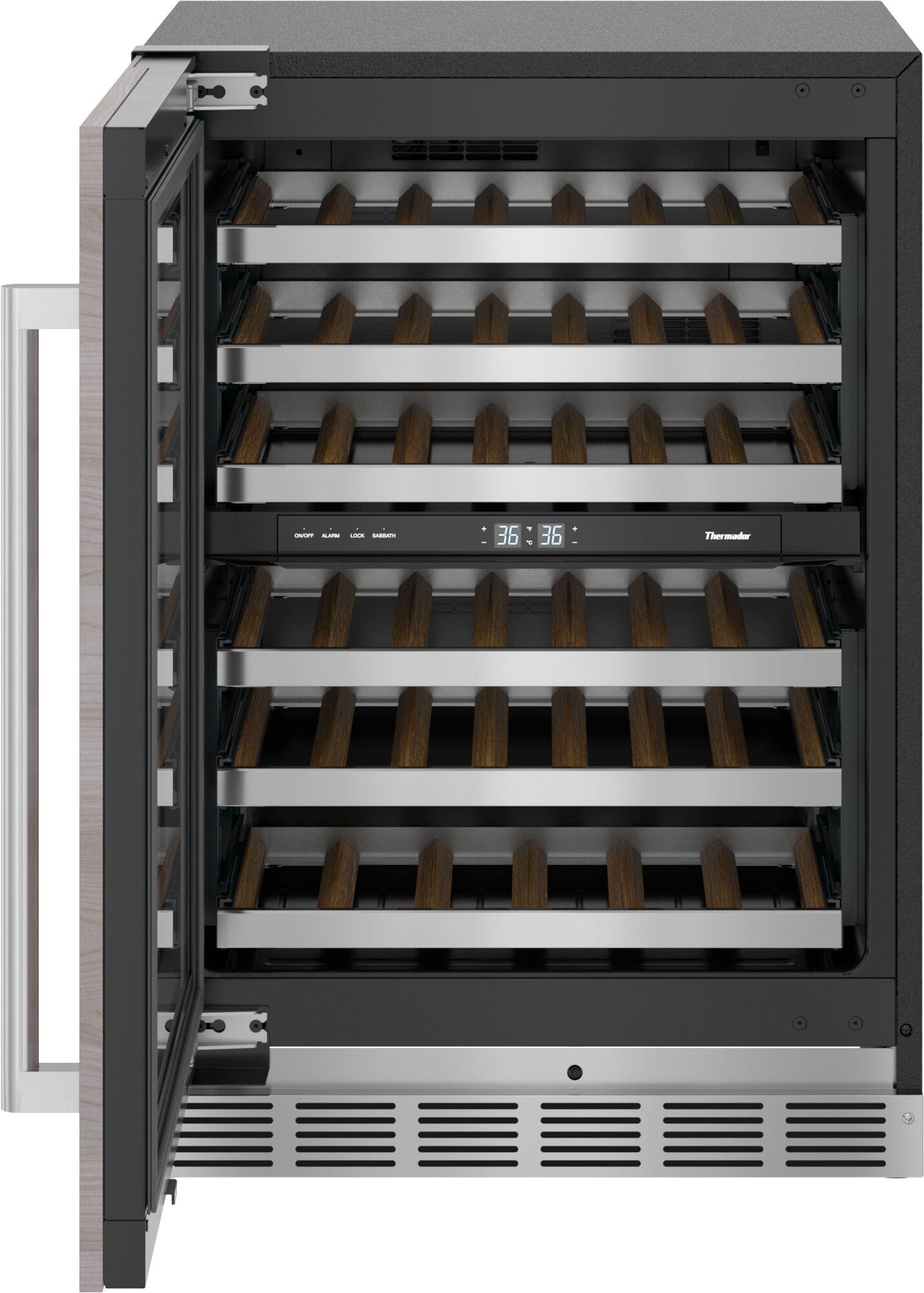 Thermador T24UW905LP Freedom® Wine Cooler With Glass Door 24'' T24Uw905Lp