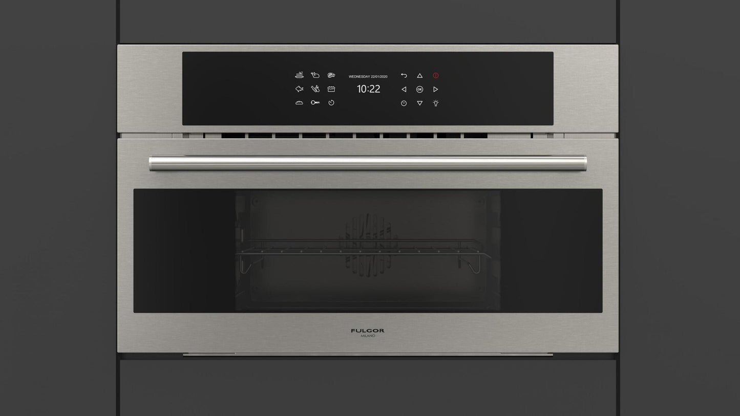 Fulgor Milano F7DSCO30S1 30" Combi Steam Oven - Stainless Steel