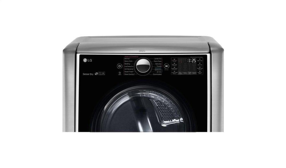 Lg DLEX9000V 9.0 Cu. Ft. Large Smart Wi-Fi Enabled Electric Dryer W/ Turbosteam&#8482;