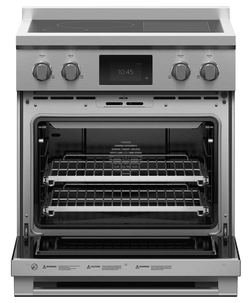 Fisher & Paykel RIV3304 Induction Range, 30", 4 Zones With Smartzone, Self-Cleaning