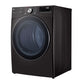 Lg DLEX4200B 7.4 Cu. Ft. Ultra Large Capacity Smart Wi-Fi Enabled Front Load Electric Dryer With Turbosteam™ And Built-In Intelligence