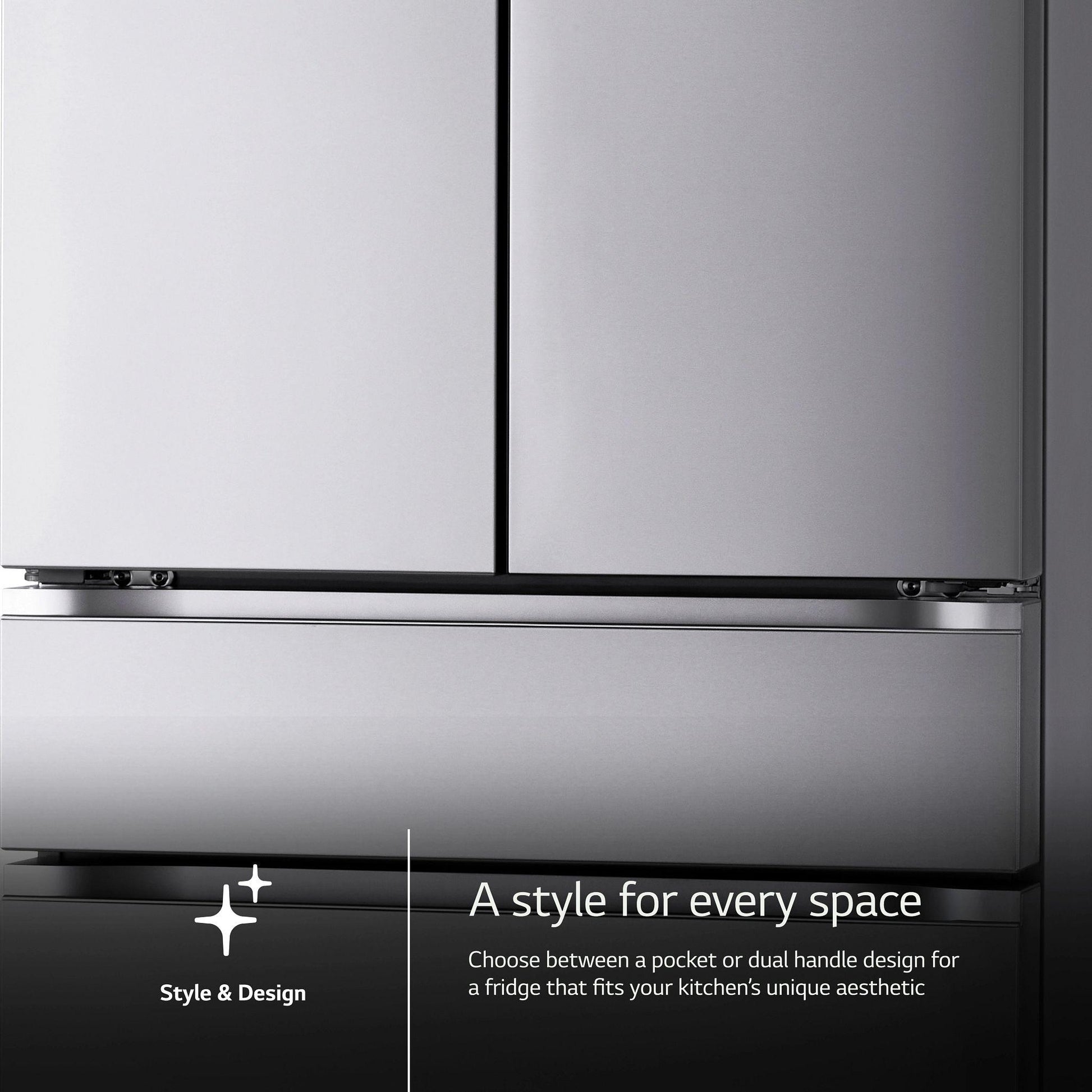 Lg LF30S8210S 30 Cu. Ft. Smart Standard-Depth Max™ 4-Door French Door Refrigerator With Full-Convert Drawer™