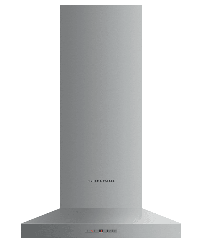 Fisher & Paykel HC24PHTX1N Wall Range Hood, 24", Pyramid Chimney