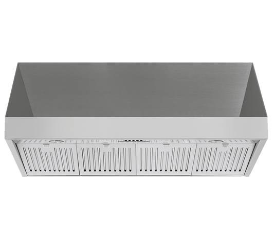 Forzacucina FH4824 48 Inch Professional Wall Mounted Range Hood, 24 Inches Tall