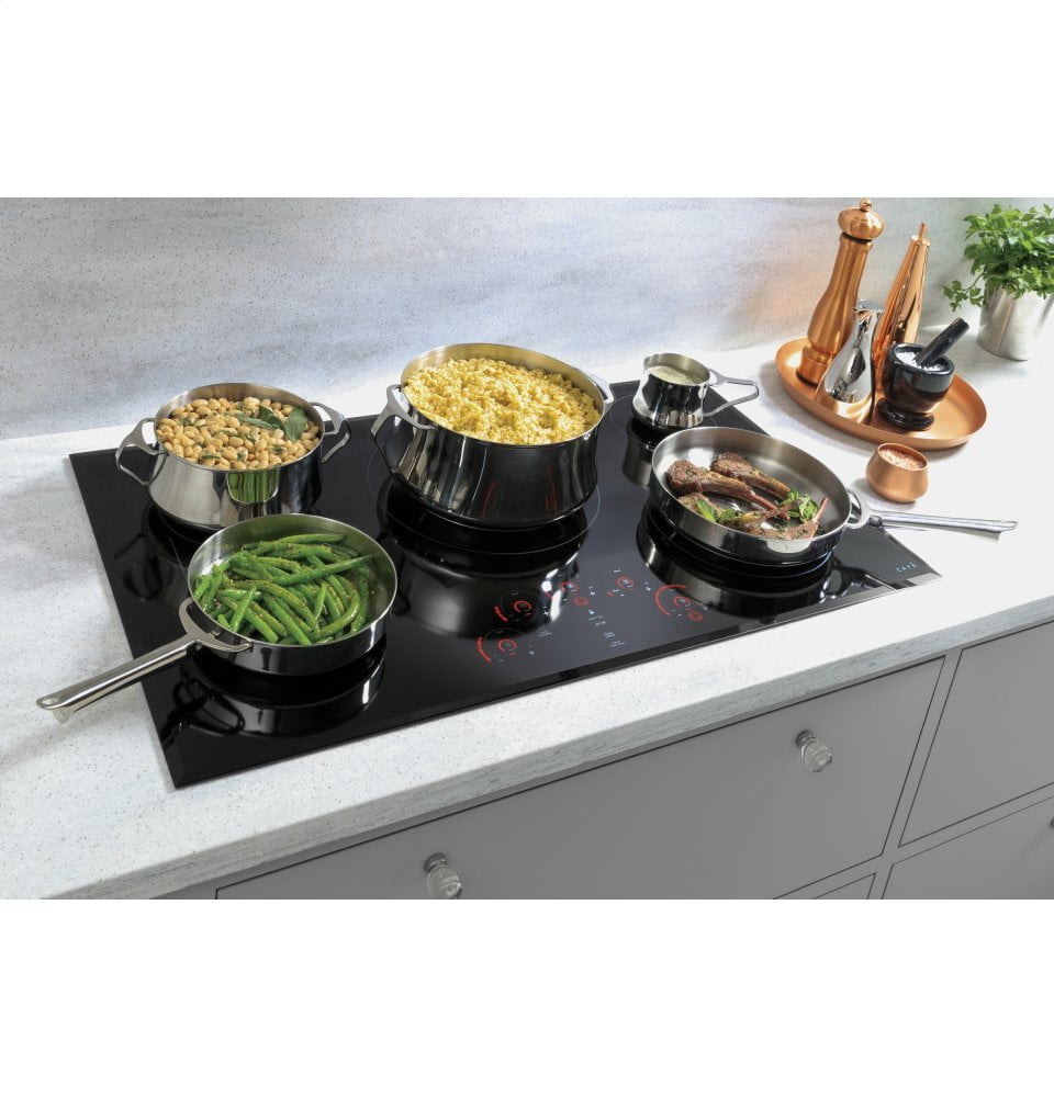 Cafe CEP90361NBB Café 36" Touch-Control Electric Cooktop