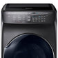Samsung DVG55M9600V 7.5 Cu. Ft. Smart Gas Dryer With Flexdry™ In Black Stainless Steel