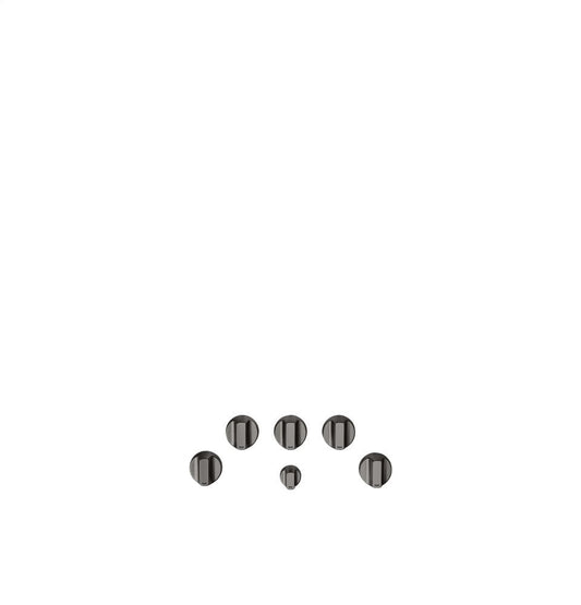 Cafe CXCG1K0PMBT Café 5 Gas Cooktop Knobs - Brushed Black