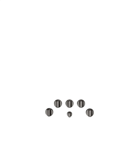 Cafe CXCG1K0PMBT Café 5 Gas Cooktop Knobs - Brushed Black