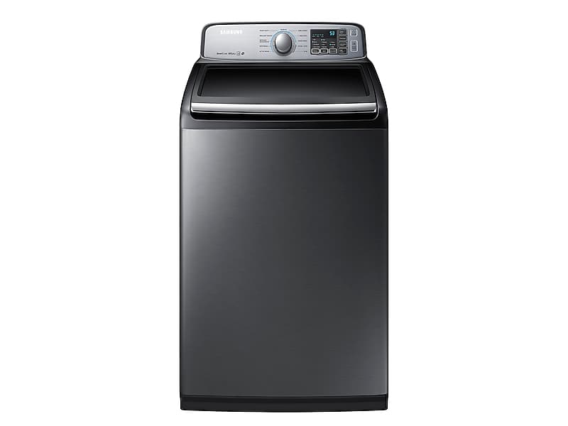 Samsung WA50M7450AP 5.0 Cu. Ft. Top Load Washer With Vibration Reduction Technology In Platinum