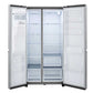 Lg LRSXS2706V 27 Cu. Ft. Side-By-Side Refrigerator With Smooth Touch Ice Dispenser