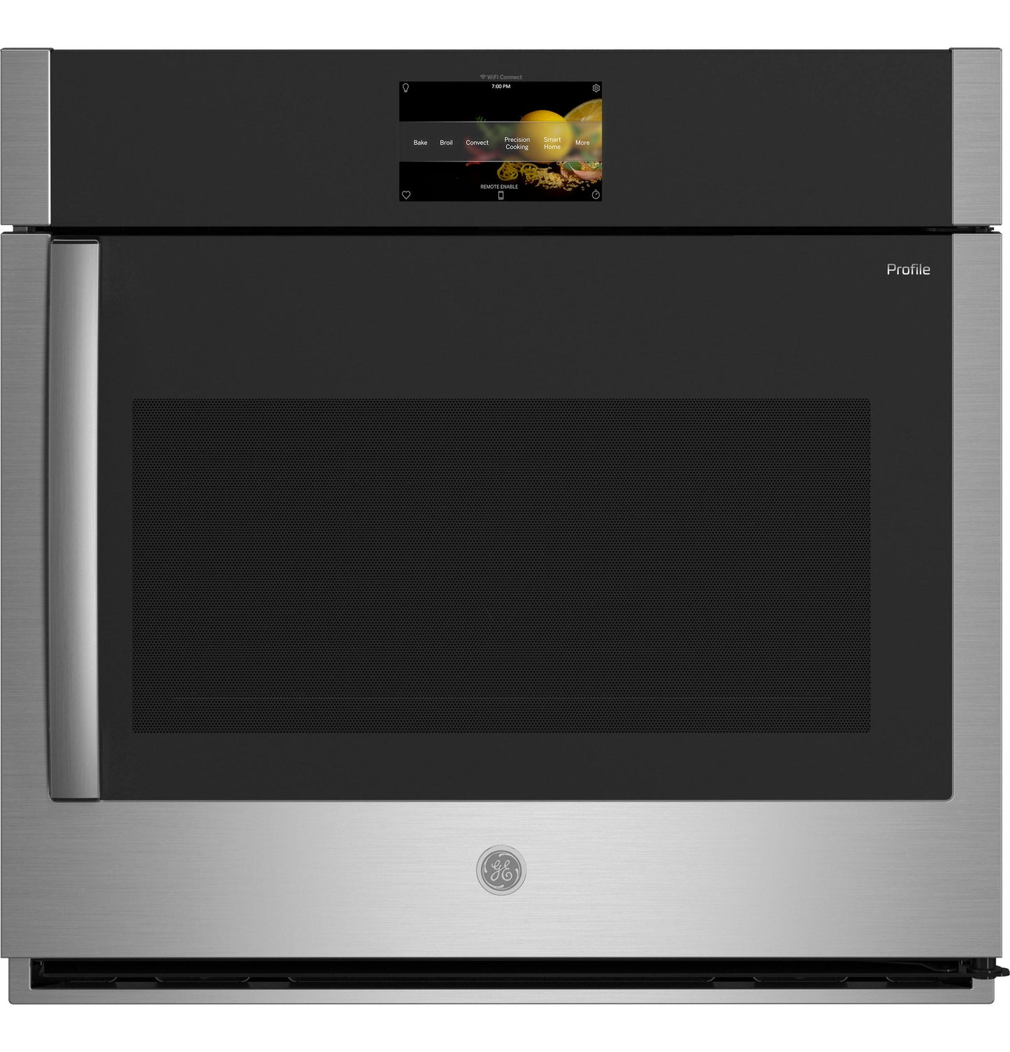 Ge Appliances PTS700RSNSS Ge Profile™ 30" Smart Built-In Convection Single Wall Oven With Right-Hand Side-Swing Doors