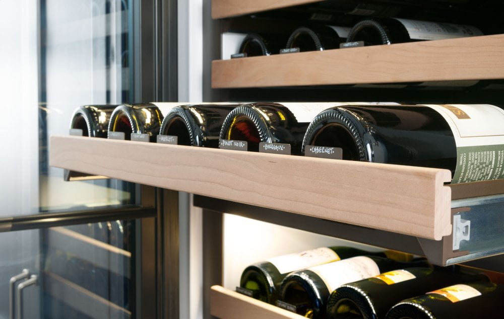 Sub-Zero IW30RRH 30" Designer Wine Storage With Refrigerator Drawers - Panel Ready