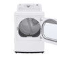 Lg DLE7150W 7.3 Cu. Ft. Ultra Large Capacity Electric Dryer With Sensor Dry Technology