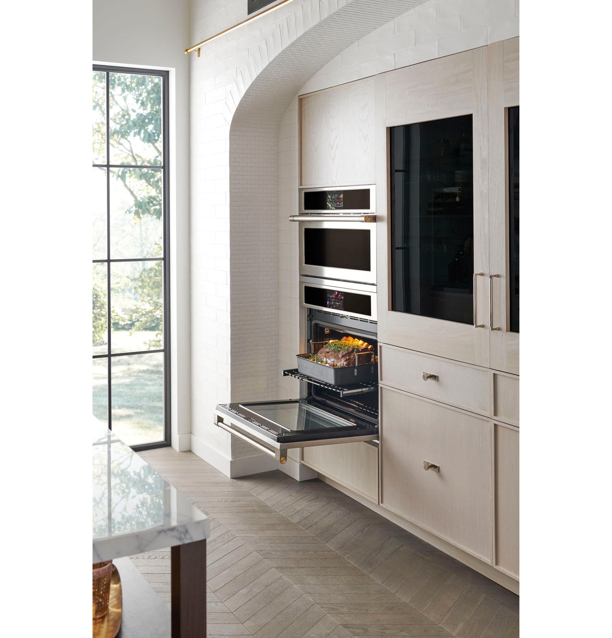 Monogram ZTSX1DPSNSS Monogram 30" Smart Electric Convection Single Wall Oven Statement Collection