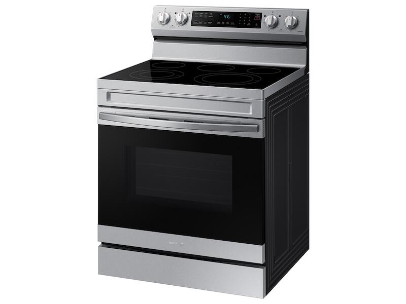 Samsung NE63A6511SS 6.3 Cu. Ft. Smart Freestanding Electric Range With No-Preheat Air Fry & Convection In Stainless Steel