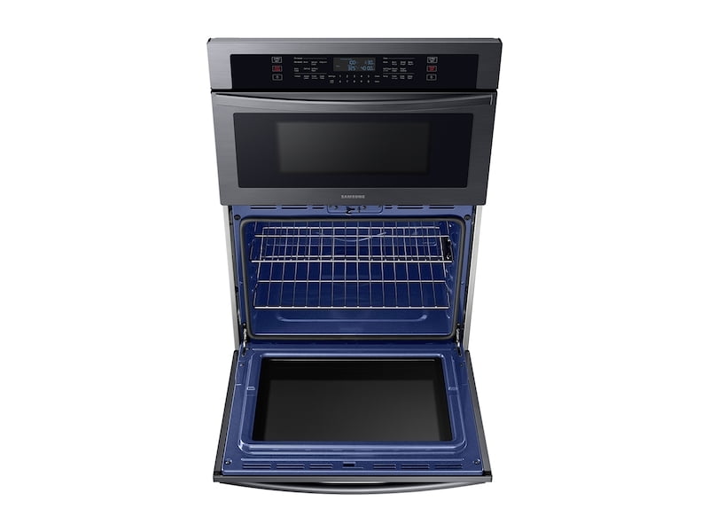 Samsung NQ70T5511DG 30" Microwave Combination Wall Oven With Wi-Fi In Black Stainless Steel