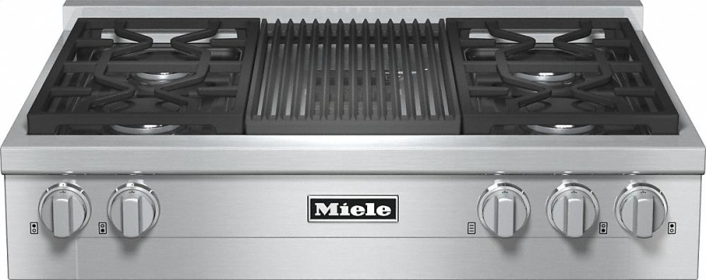 Miele KMR11351G Kmr 1135-1 G Rangetop With 4 Burners And Grill For Versatility And Performance - Natural Gas