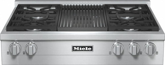 Miele KMR11351G Kmr 1135-1 G Rangetop With 4 Burners And Grill For Versatility And Performance - Natural Gas