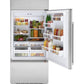 Cafe CDB36RP2RS1 Café™ 21.3 Cu. Ft. Built-In Bottom-Freezer Refrigerator
